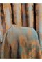 Patterned Background Curtain Tile Single Wing Close Pleat 1/^3 - 4