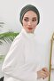 Four Seasons Pleated Bonnet, Khaki, B-13O - 8