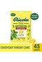 Made with Swiss Alpine Herbs Lemon Mint Sugar Free Great Tasting Soothing Relief 45 Pieces