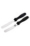 Metal Pastry Spatulas 2Pcs and Pastry Cutter 34cm Pastry Cake Slicer Pastry Plastering Comb Knife - 7