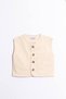 New Season Unisex Kids Denim Vest Pants Set - 2
