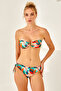 Aksesuarlı Soft Straplez Bikini Tek Üst - 2