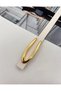 Gold V Buckle Women's Belt Trouser Belt Dress Belt Shirt Belt Coat Belt Thin Belt - 2