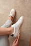 Lena Women's Comfortable Sole Casual Sneaker with Back Piece Detail - 3