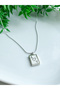 Cup Necklace Designed with Steel Chain - 2