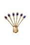 Sugar and Spice Spoon Wedding Candy Spoon Ornamental Spoon Coffee Tea Spoon with Stones and Beads - 3