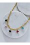 Special Series Colorful Star Charm Necklace