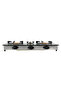 3 Burner Gas Cooker Tempered Glass Top, with Low Gas Consumption Iron Burners 100+40+100 mm GGC31012 - 6