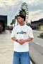 Better Days Printed Ecru Oversize T-Shirt - 3