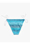Lined Bikini Bottom with Tie Sides - 2