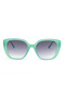 Women's Green Bone Frame Sunglasses 23021 - 7