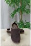 14771 Silent Non-Slip Sole Felt Unisex Home and Guest Slippers