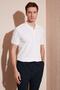 Men's Slim Fit Cool Polo Collar Button T-Shirt -D7087