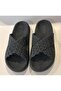 Wicker Look Thick Sole Full Non-Slip Plastic Women's Wet Floor Home and Street Slippers - 5