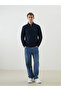 Stand Collar Men's Sweatshirt - 2