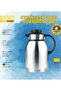 Stainless Steel Thermal Coffee Carafe, Tea and Coffee Dispenser Jug DX2060 - 8