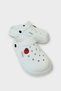 Women's Comfort Ladybug Buckle Medical Nurse Sabo Slippers White - 2