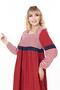 Women's Long Sleeve Plus Size Summer Woven Dress - 4