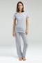 New Season Short Sleeve Women's Pajama Set Summer - 4