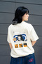 Billie Eilish "Birds of a Feather" Song Front/Back Printed Oversize Beige T-Shirt -Mingalondon