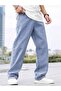 Men's Casual Baggy Denim Jeans Pants - 3