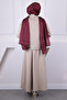 Mink Scuba Jacket Skirt Suit - 3