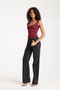 Ribbon Detail Square Collar Women's Knitwear - 3