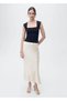 Drape Collar Satin Blouse - 6