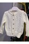 Baby Girl Thin Knitwear Cardigan (White Color) - 6