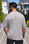 Men's Relaxed Fit Single Jersey 100% Cotton Combed Fabric Short Sleeve Crew Neck T-Shirt - 4
