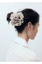 Linen Floral Hair Elastic - 2
