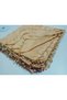 Handmade Star Embroidery, Beaded Writing, Cheesecloth, Scarf, Yemeni, Mevlüt Coverlet, 4 Sides Embroidered - 5