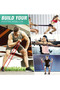 Latex 38 kg Power Band Powerband Muscle Builder Power Resistance Rubber Cross Training Fitness Band Purple - 5