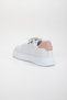 Girl's Sports Shoes - Powder Velcro Star Model Stitched Sole - 4