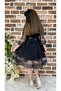Girl's lace dress set - perfect for ceremonies, everyday wear, summer, and seasonal events - woven with lining - 4