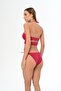 Aquaviva Women's Cherry Cross Strap Barbara Low-Cut Bikini Set - 4