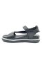 Sisu Genuine Leather Comfort Orthopedic Women's Sandals Black - 7