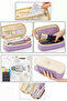 Growing Pencil Case & Pen Holder – Lilac |   Blue |   Yellow |   Pink – Expandable, Stylish and Practical Design - 6