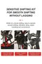 Kids Bike, 7 Speed Foldable Bicycle 18/20/22 Inch Mountain Bike for Children, high Carbon steel lightweight and stable, Steel Frame Dual Brake, with Basket - 6