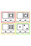 Educational Collection Cards 56 Pieces |   14 Sheets A4 |   Preschool Montessori Math Activity |   Number Recognition and Addition Card - 5