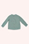 Boy's Long Sleeve Muslin Green Shirt
