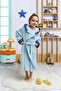 Hooded Children's Bathrobe 100% Cotton Water Absorbent Animal Figured - 3
