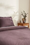 Alice Double Bedspread Set Plum - 3