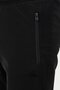 Men's Straight Leg Black Sweatpants - 6