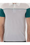 Light Gray Slim Fit T-Shirt 50302642-Vr001 - 6
