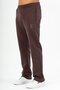 Regular Men's Straight Leg Light Brown Sweatpants - 2