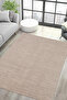 Moopy Beige Bouclé Soft Woven Runner Rug Living Room Rug LP1007A_BEJ - 2