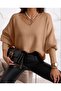 v neck triko blouse - 2