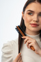 Prestige Hair Brush 252 - Wooden, Comfortable Grip, Lux Series, Professional Use - 2