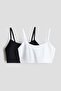 2-pack seamless jersey tops